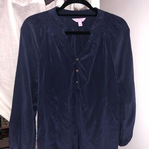 Lilly Pulitzer Silk Long Sleeve